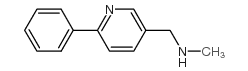 N-Methyl(6-phenylpyrid-3-yl)methylamine Structure