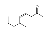 6-methylnon-4-en-2-one Structure
