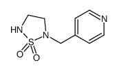 2-(pyridin-4-ylmethyl)-1,2,5-thiadiazolidine 1,1-dioxide结构式