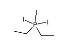 diethyl(triiodo)-λ5-phosphane结构式