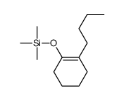 (2-butylcyclohexen-1-yl)oxy-trimethylsilane Structure