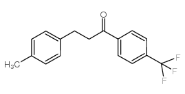 3-(4-METHYLPHENYL)-4'-TRIFLUOROMETHYLPROPIOPHENONE structure