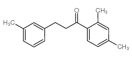 2',4'-DIMETHYL-3-(3-METHYLPHENYL)PROPIOPHENONE Structure