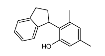 2-(2,3-dihydro-1H-inden-1-yl)-3,5-dimethylphenol Structure