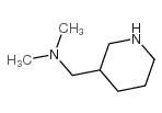 N,N-Dimethyl(piperidin-3-yl)methanamine Structure