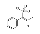 Benzo[b]thiophene-3-sulfonyl chloride, 2-methyl结构式