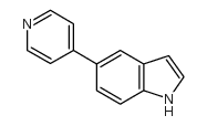5-(PYRIDIN-4-YL)-1H-INDOLE结构式