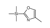 trimethyl-(4-methyl-1,3-oxazol-2-yl)silane Structure
