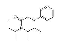 N,N-di(butan-2-yl)-3-phenylpropanamide结构式