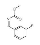 methyl N-[(3-fluorophenyl)methylidene]carbamate结构式