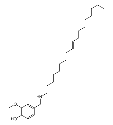 2-methoxy-4-[(octadec-9-enylamino)methyl]phenol Structure