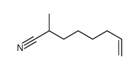 2-methyloct-7-enenitrile结构式