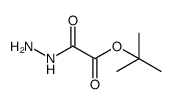 Ethanedioic acid, 1-(1,1-dimethylethyl) ester, 2-hydrazide Structure