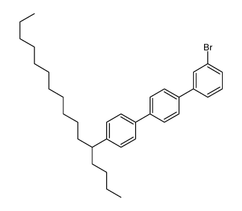 1-bromo-3-[4-(4-hexadecan-5-ylphenyl)phenyl]benzene Structure