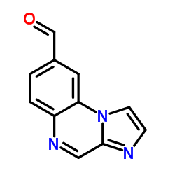 Imidazo[1,2-a]quinoxaline-8-carbaldehyde Structure