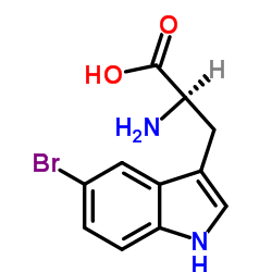 5-Bromotryptophan结构式