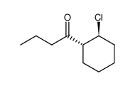 1-((1R,2S)-2-Chloro-cyclohexyl)-butan-1-one Structure