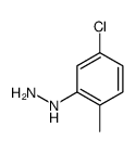 (5-Chloro-2-methylphenyl)hydrazine structure