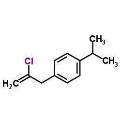 1-(2-Chloro-2-propen-1-yl)-4-isopropylbenzene structure