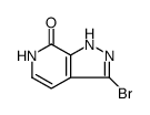 3-Bromo-1H-pyrazolo[3,4-c]pyridin-7(6H)-one Structure