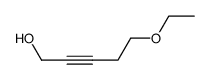 5-ethoxypent-2-yn-1-ol结构式