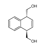 trans-1,4-dihydronaphthalene-1,4-dimethanol Structure
