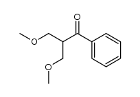 formaldehyde-2-benzoyltrimethylene acetal Structure