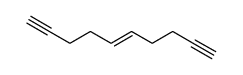 dec-5t-ene-1,9-diyne结构式