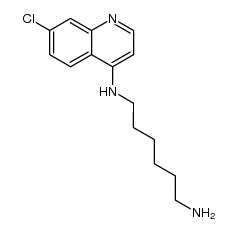 N6-(7-chloro-4-quinolinyl)-1,6-hexanediamine Structure