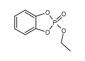 2-oxo-2-ethoxy-4,5-benzo-1,3,2-dioxaphospholane Structure
