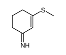 3-methylsulfanylcyclohex-2-en-1-imine结构式