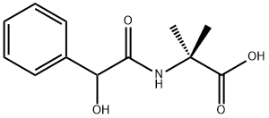 Alanine,N-(hydroxyphenylacetyl)-2-methyl- (9CI) Structure