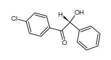 R-(-)-1-(4-chlorophenyl)-2-hydroxy-2-phenylethanone Structure