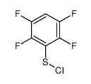 (2,3,5,6-tetrafluorophenyl) thiohypochlorite结构式