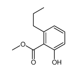 methyl 2-hydroxy-6-propylbenzoate结构式