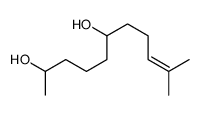 10-methylundec-9-ene-2,6-diol结构式