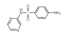 Benzenesulfonamide,4-amino-N-2-pyrazinyl- structure