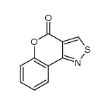 4-oxo-4H-[1]benzopyrano[4,3-c]isothiazole Structure