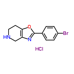 2-(4-Bromophenyl)-4,5,6,7-tetrahydro[1,3]oxazolo[4,5-c]pyridine hydrochloride (1:1) picture