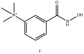 (3-hydroxycarbamoylphenyl)trimethylammonium iodide structure