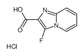 3-FLUOROIMIDAZO[1,2-A]PYRIDINE-2-CARBOXYLIC ACID HYDROCHLORIDE Structure
