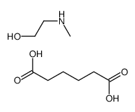 hexanedioic acid,2-(methylamino)ethanol结构式