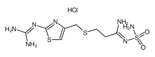 S-(2-GUANIDINO-THIAZOL-4-YIMETNYL)-(ZOTNIOUREA DIHYDROCHLORIDE) Structure