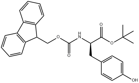 Fmoc-D-Tyr-OtBu structure