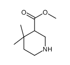 methyl 4,4-dimethylpiperidine-3-carboxylate结构式