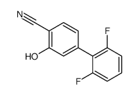 4-(2,6-difluorophenyl)-2-hydroxybenzonitrile Structure