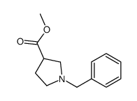 Methyl 1-benzyl-3-pyrrolidinecarboxylate结构式