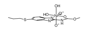 NiCl(OH)(H2O)2(albendazole)结构式