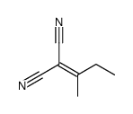 2-(1-Methylpropylidene)malononitrile structure