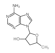 2-(6-aminopurin-9-yl)-5-methyl-oxolan-3-ol picture